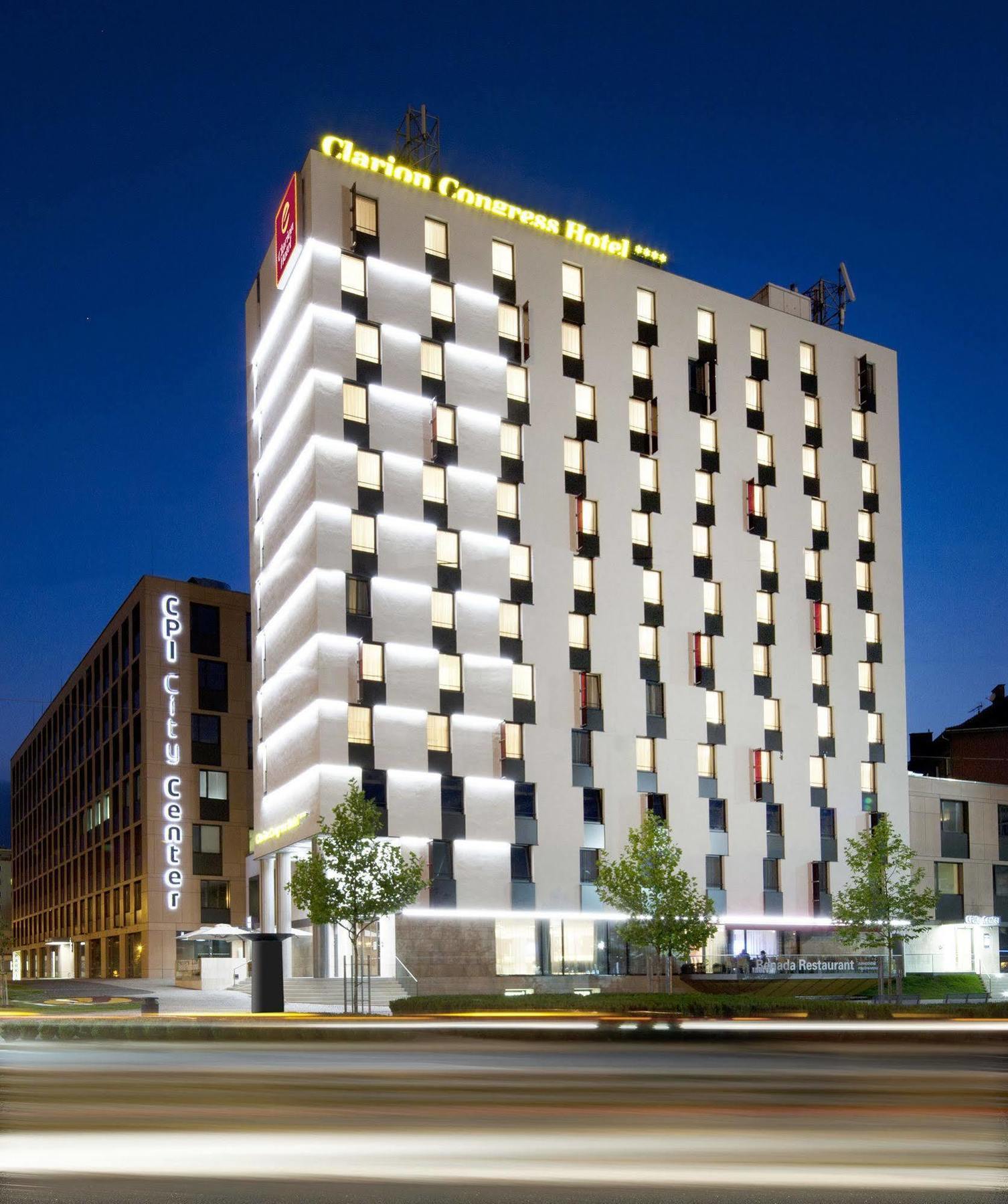 Clarion Congress Hotel Olomouc Exterior foto